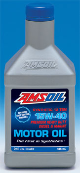 AMSOIL Synthetic Diesel & Marine Motor Oil SAE 15W-40
