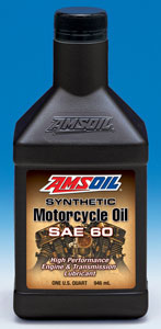 AMSOIL Synthetic SAE 60 Motorcycle Oil
