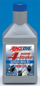 AMSOIL SAE 10W-30 Formula 4-Stroke® Marine Synthetic Motor Oil (WCT)
